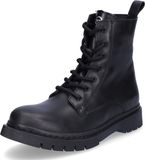Tamaris ESSENTIALS-Dames Lace Boot Flat-LWG-zwart-Maat 42-uitneembare zool