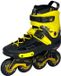 Krf Angel 4x80 Patins à roulettes Jaune EU 39