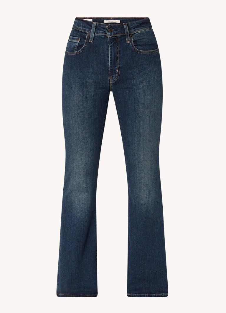 Levi's 726 High Waist Flared Jeans - Dark Wash