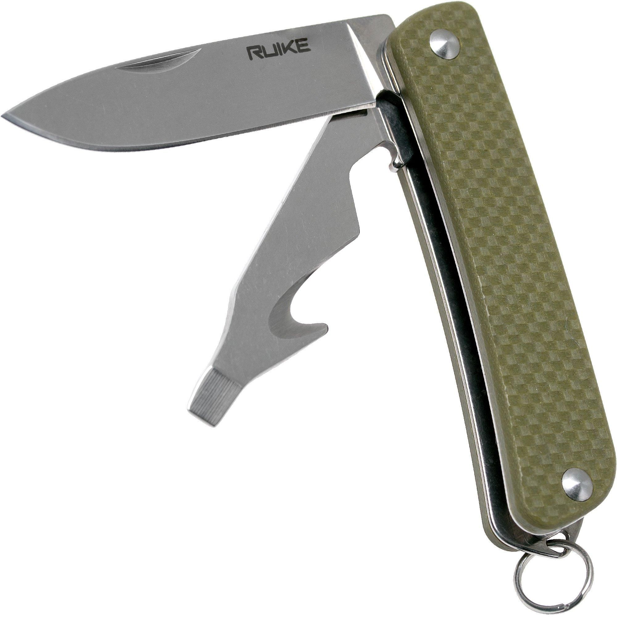 Ruike S21-G Green sleutelhangerzakmes - 6942870370170