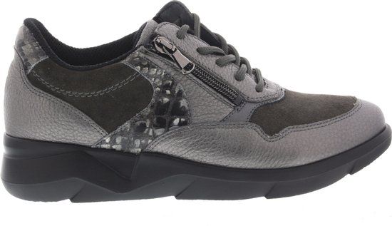 Wäldlaufer Waldlaufer K-Funky Roxy Dames Sneakers - Oud-zilver - Maat 41