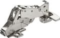 Sotech groothoekscharnier 165° Sensys 8657i middenscharnier (half aanwezig) soft-close en automatisch sluiten, snelmontage + montageplaat hoogte 0 mm + bekerdeksel