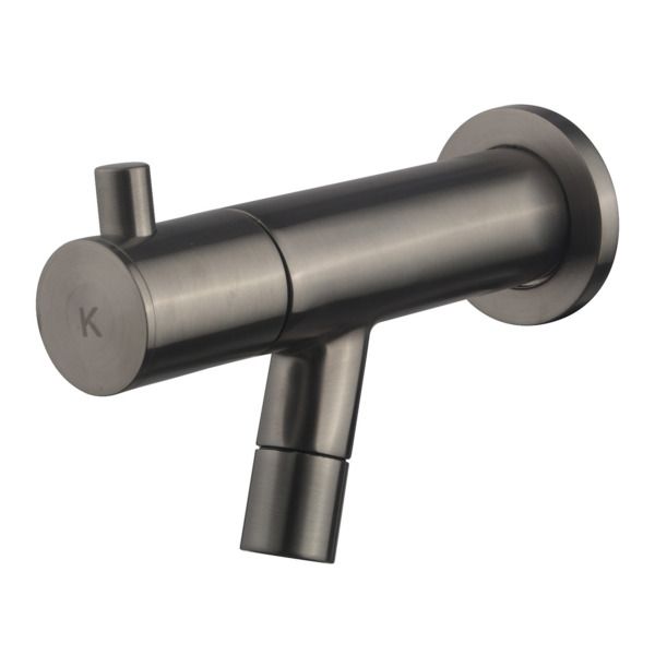 Wiesbaden Amador toilet wandkraan gunmetal 22.7713