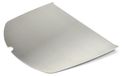 Weber Plaque de cuisson en acier inoxydable | Plancha adaptée à Weber Q300/3000 - remplace une moitié de grille - extra massive