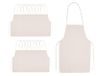 INNSPIRO stof, beige, klein, 20