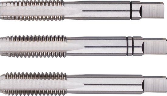 Rotec HSS-E Handtappenset 3-dlg DIN 352 metrisch M 4X0,7