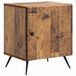 vidaXL Nachtkastje Oud hout 43 x 34,5 x 50 cm Bewerkt hout