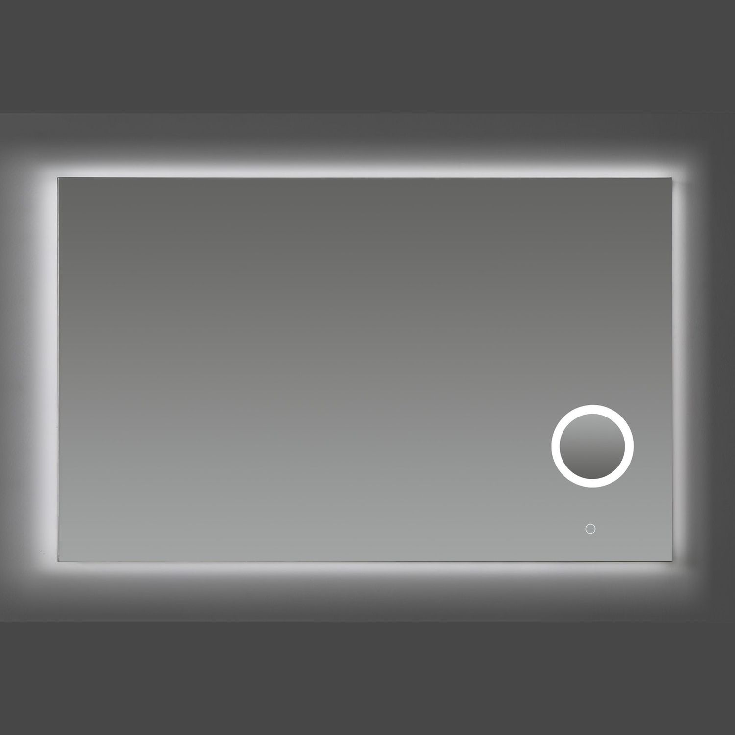 Sanilux Spiegel met make-up spiegel met led verlichting 3 kleur instelbaar en dimbaar 140