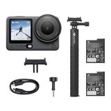 DJI Osmo Action 6 Capture More Combo, caméra d'action 8K pour diverses situations | capteur carré 1/1,1″, ouverture variable, conception résistante au froid, autonomie de 4 heures, incluant une perche d'extension de 1,5 m