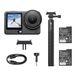 DJI Osmo Action 6 Capture More Combo, caméra d'action 8K pour diverses situations | capteur carré 1/1,1″, ouverture variable, conception résistante au froid, autonomie de 4 heures, incluant une perche d'extension de 1,5 m