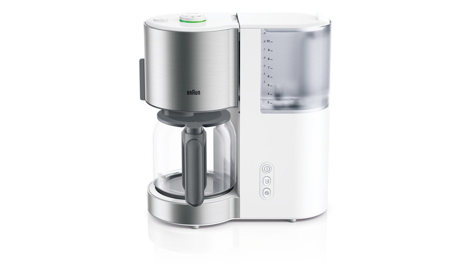 Braun KF 5120 WH - Combi Coffee Maker - White