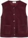 Freequent Gilet Teddy Fq teddy Waistcoat 207624 Port Royal Femmes Taille - M