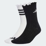 Adidas Glow Crewsokken Wit, Zwart, Grijs EU 37-39 Unisex