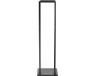 Shanghai Sishun Technology Co., Ltd Porte-bûches pour intérieur, Noir, Métal, 33 x 32 x 112 cm