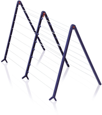 Leifheit Bathtub Dryer Pegasus V Duo - Blue/White - Foldable