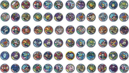 Yo-Kai Watch Medals Blind Bag (Serie 1) - Verrassingszakje met 3 medailles