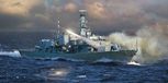 Trumpeter Modelbouwpakket Militaire voertuigen - 06722 HMS Monmouth F235 - Type 23-klasse - Brits Fregat Plastic - 1:700 - Modelbouw