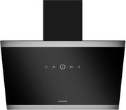 Klarstein Afzuigkap FlashLine – 60 cm Schuine Afzuigkap, Touchscreen, 578 m³/u, A++ Energieklasse, LED-Verlichting, Stil 34,5 dB, Zwart