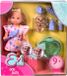 Simba Evi Love Pop met hond bad en accessoires