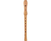 HOHNER blokfluit, Musica Line, Duitse vingerzetting, tweedelig, licht perzikhout.