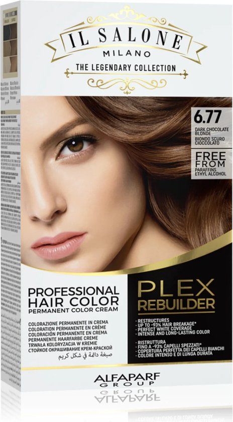 IL Salone - Alfaparf - Haarverf Kit - #6.77 Donker Chocolade Blond - 120 ml