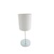 Theluz 421/1B Plafondlamp Chroom/Wit E14 LED