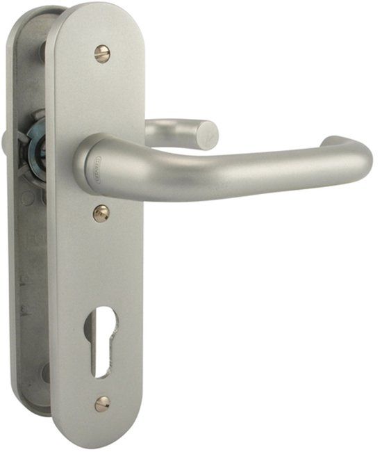 Nemef Deurkrukgarnituur F1 3253 P/B Pc 72Mm/Loop Ls