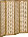 HOMCOM Paravent - Bois de paulownia - 160x170x1,7cm - Marron