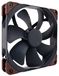 Noctua NF-A14 INDUSTRIALPPC-2000 IP67 PWM 14 cm Zwart, Bruin