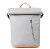 aunts & uncles Japan Fukui Rolltop Rucksack mit 15" Notebookfach circular grey