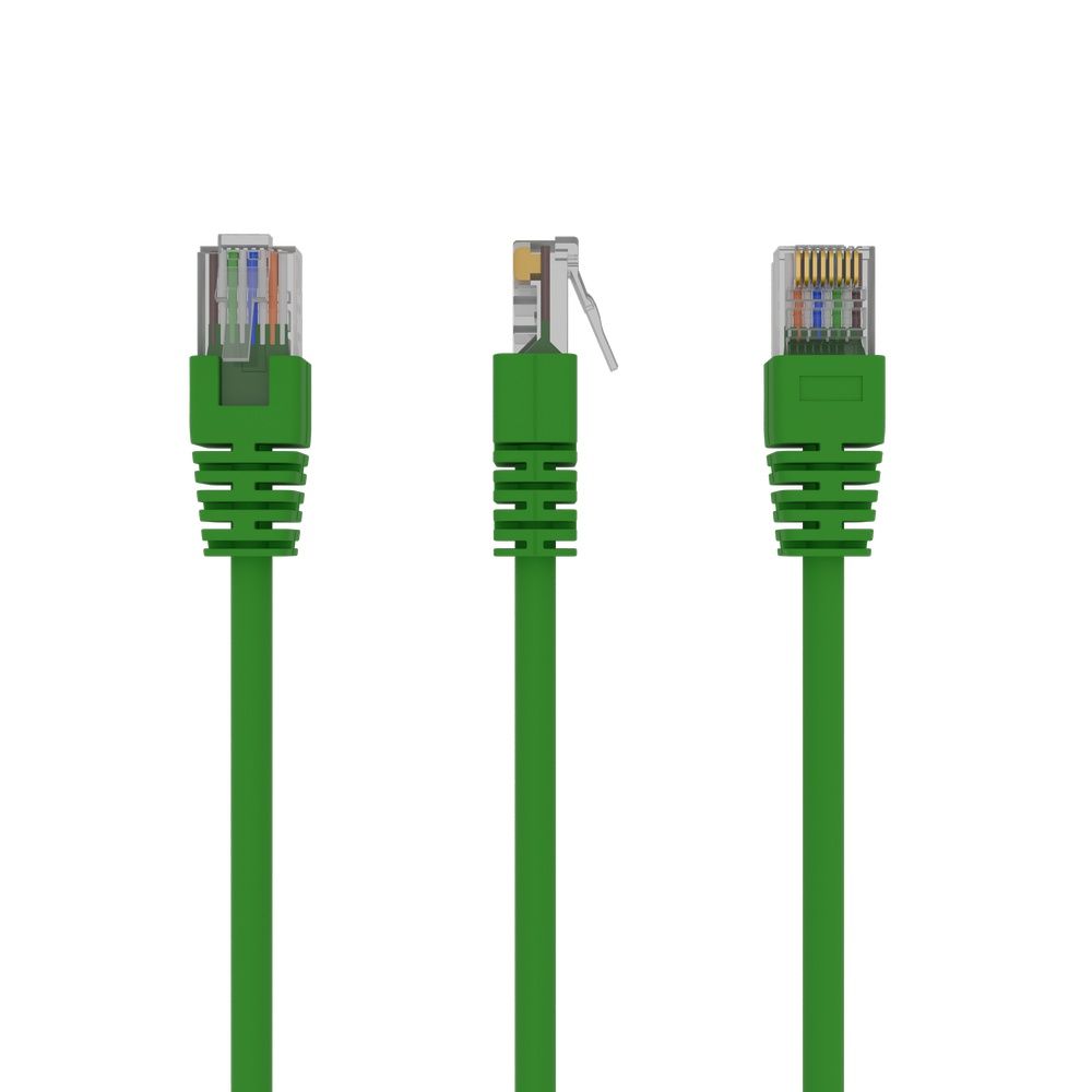 Cablexpert Gembird PP12-3M/G - Cat5e Ethernet Cable - 3m - Green