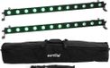 EUROLITE Set 2x LED BAR-12 QCL RGB+UV Bar + Soft Bag