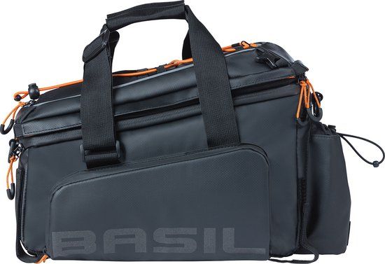 Basil Miles Tarpaulin XL Pro Bagagedragertas - 9L - Zwart - Waterdicht