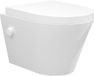 Wiesbaden Vesta Wandcloset Bidetkraan met Vesta Toiletzitting - Blanc Brillant