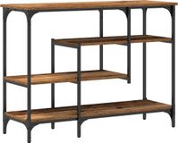 vidaXL Console tafel oud hout 100 x 35 x 75 cm