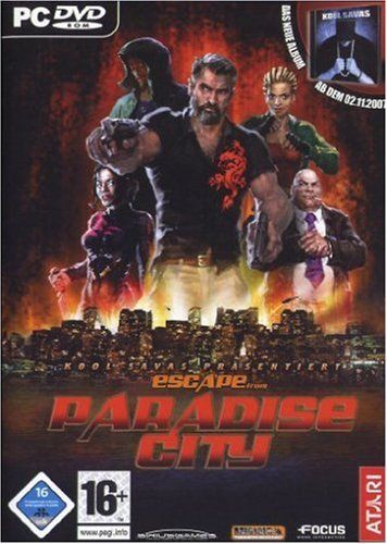 Atari PC Game Ontsnappen uit Paradise City - 3512289011853