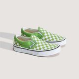 Vans Classic Chaussures sans lacets Enfants Unisexe Baskets basses Toile Lime Burst EU 27