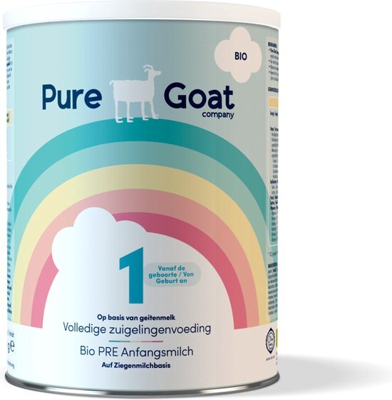 Pure Goat Geitenmelk 1 Zuigelingenvoeding 400 gr