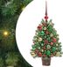 vidaXL Kunstkerstboom met 150 LED, Groen, 75 cm