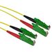 ACT 2 meter LSZH Singlemode 9/125 OS2 glasvezel patchkabel duplex met E2000/APC en E2000/APC connectoren