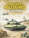 VÉHICULES MILITAIRES À COLORIER: 50 dessins détaillés de machines militaires – Avions, chars et hélicoptères – Cahier de coloriage pour adultes et ados