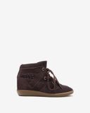 Isabel Marant Baskets Bobby - Femme - Chocolat - Taille 36