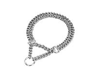 Nobby Hondenhalsband, Dubbele Rij, Verchroomd, 55 cm, Zilver, Small