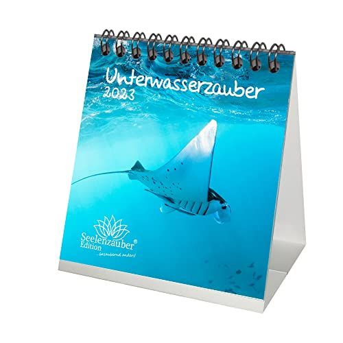 Seelenzauber Onderwatermagie Tafelkalender 2023 - 10x10 cm