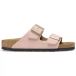 Birkenstock Claquettes cuir suédé femme Arizona