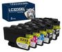 Brother Cartouches d'encre LC3235 XL pour Brother DCP-J1100DW, set de 5