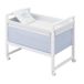 Cambrass Lit de bébé Coton, Polyester Bleu
