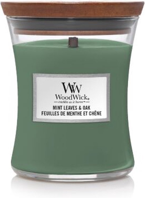 Woodwick Mint Leaves & Oak