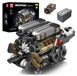 Moteur 16 cylindres, kit de construction, 952 pièces