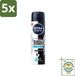 Nivea Men Black & White Invisible Fresh Déodorant Spray - 5 x 150 ml